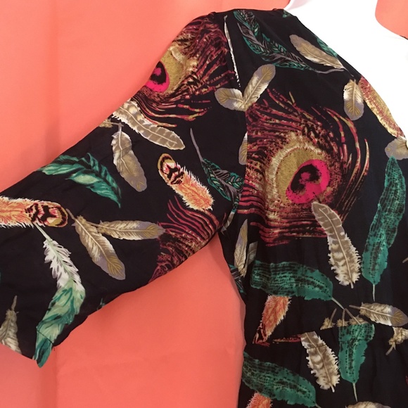 Floral Maxi Dress with Button Detail - Picture 6 of 11